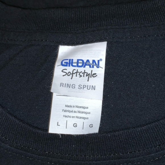 Batman logo men’s graphic tee shirt large 🤟 - Picture 10 of 11